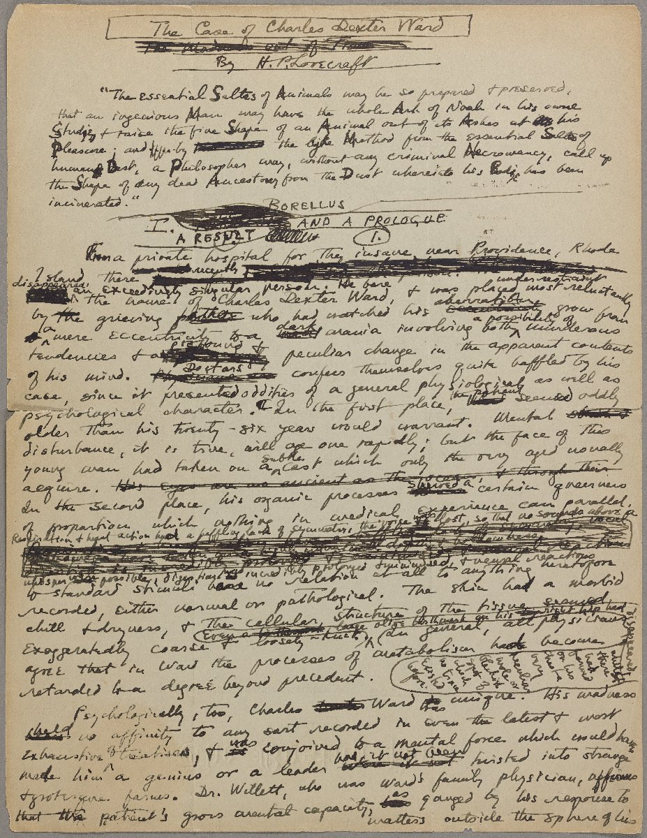 H.P. Lovecraft and Gothic Literature Free Essay Sample